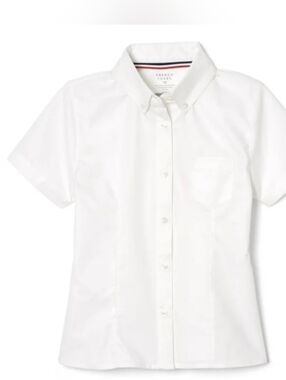 French Toast Girls School Uniform Short Sleeve Oxford Shirt